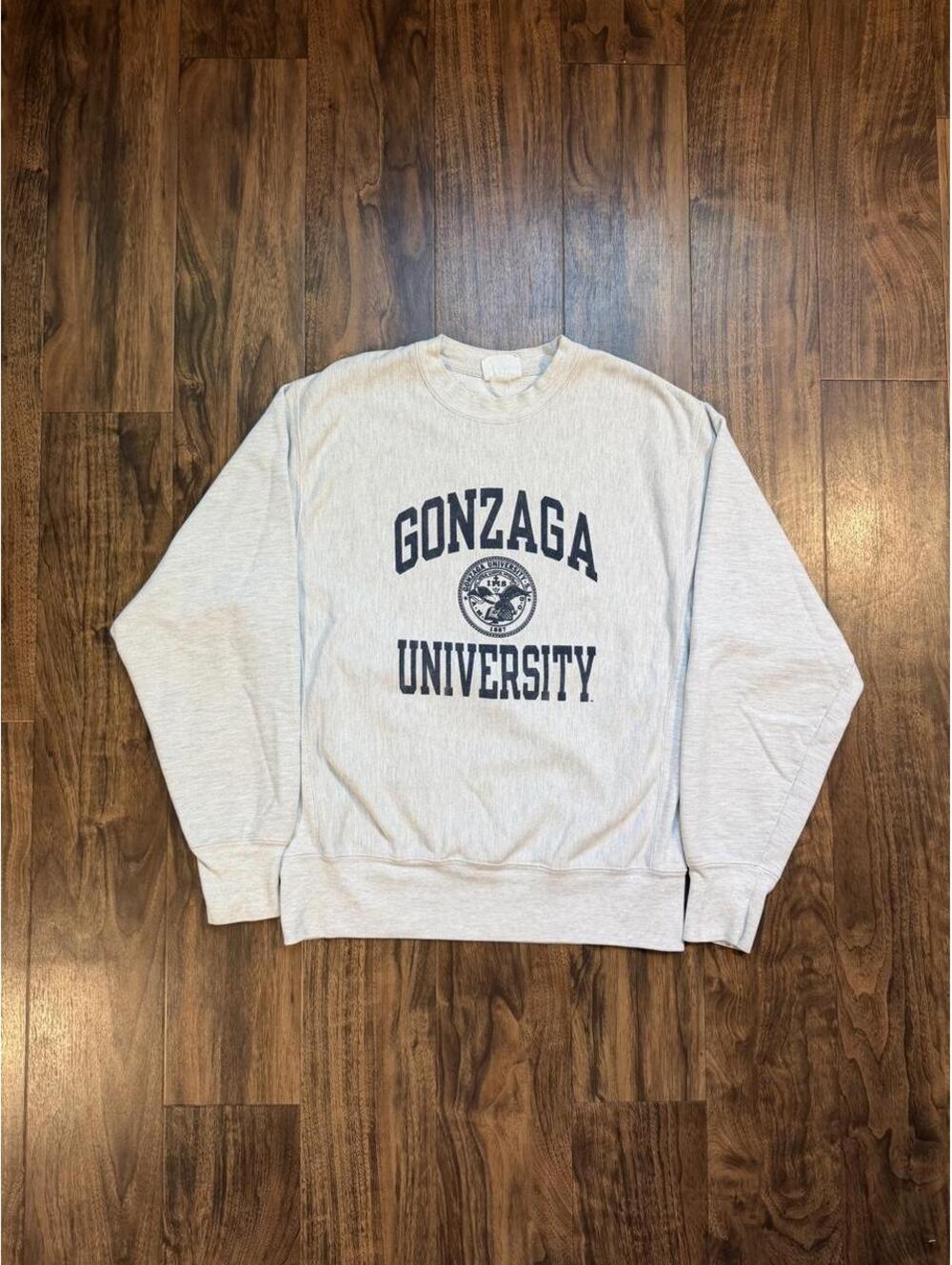 Vintage Gonzaga University Washington Champion Reverse Weave Size Medium